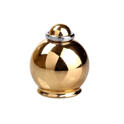 Non Spill Top Chinese Factory Zamac Luxury Gold Luxury Perfume Bottle Cap