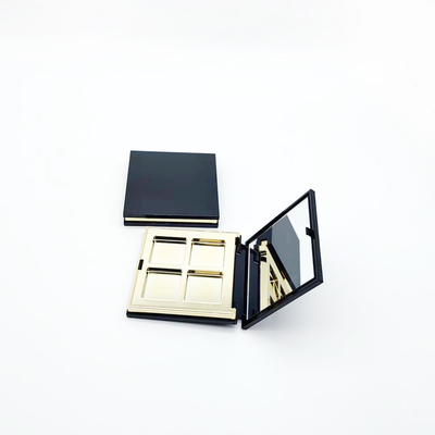 Four-color Square Cosmetic Empty Compact Powder Cases Removable Eyeshadow Box With Mirror Net Content 6.2g