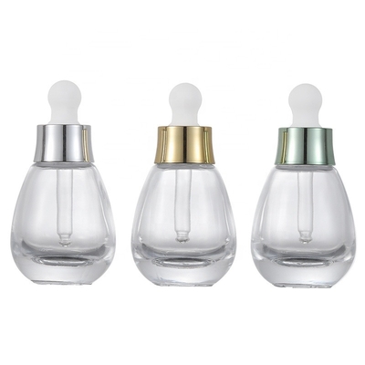 30ml Small Face Oil Dropper Bottle Luxury Body Oil Bottles Eco-friendly Serum Bulb Bottle