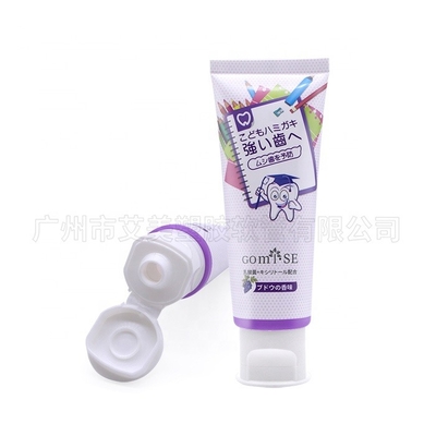 Toothpaste Laminated Plastic Tube Cosmetic Squeezable Packaging