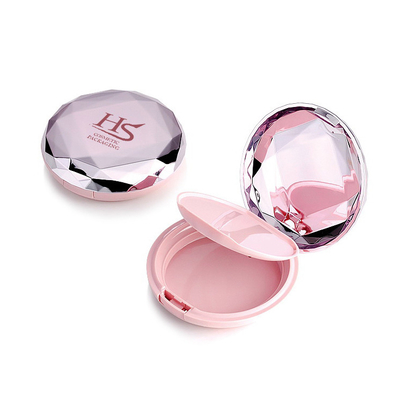 Other Amazon Hot Sale 2022 New Look Pink Make Up Cosmetic Powder Compact Case With Mirror
